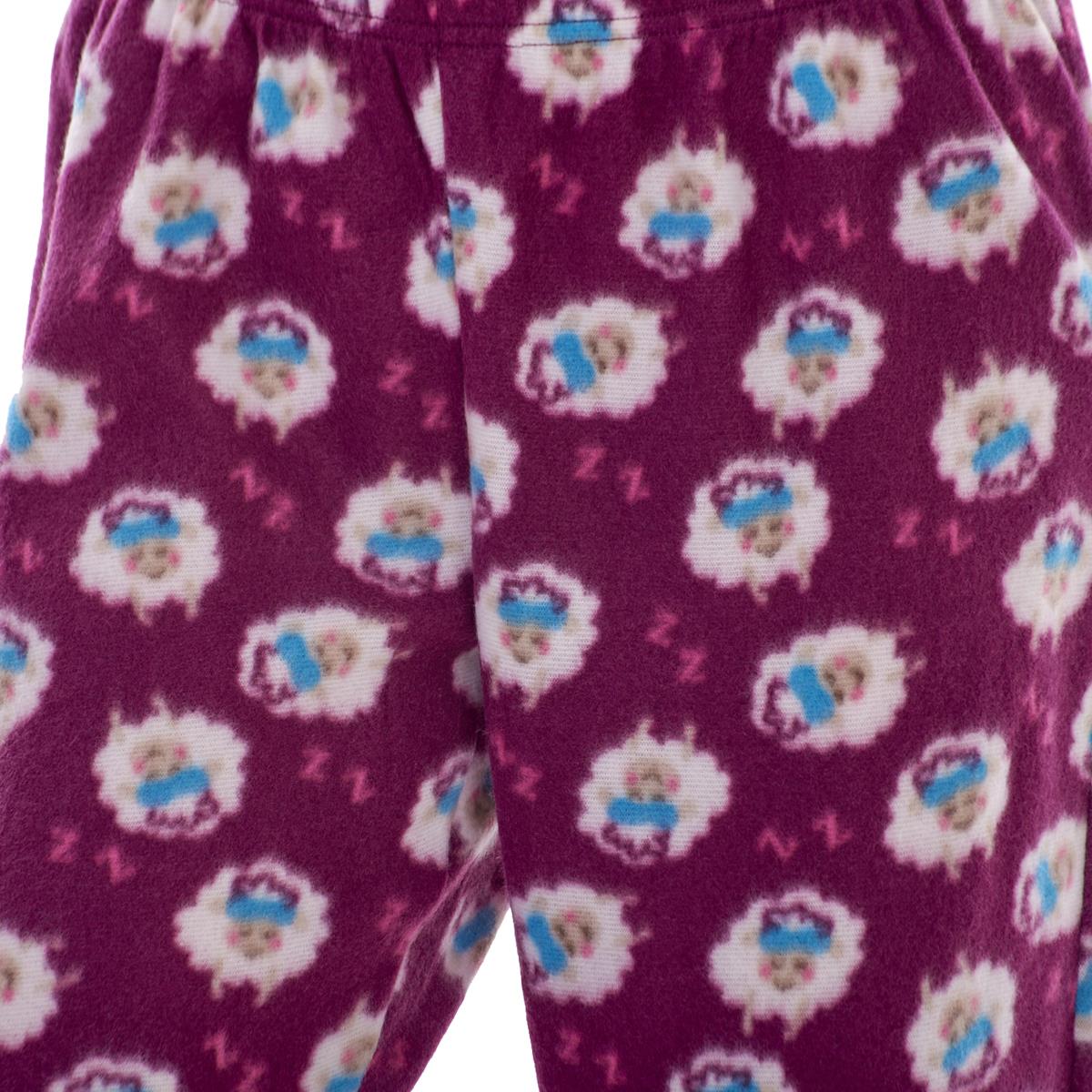 Ladies Fleece Pyjamas Printed Winter Warm PJ'S Nightwear RRP £20