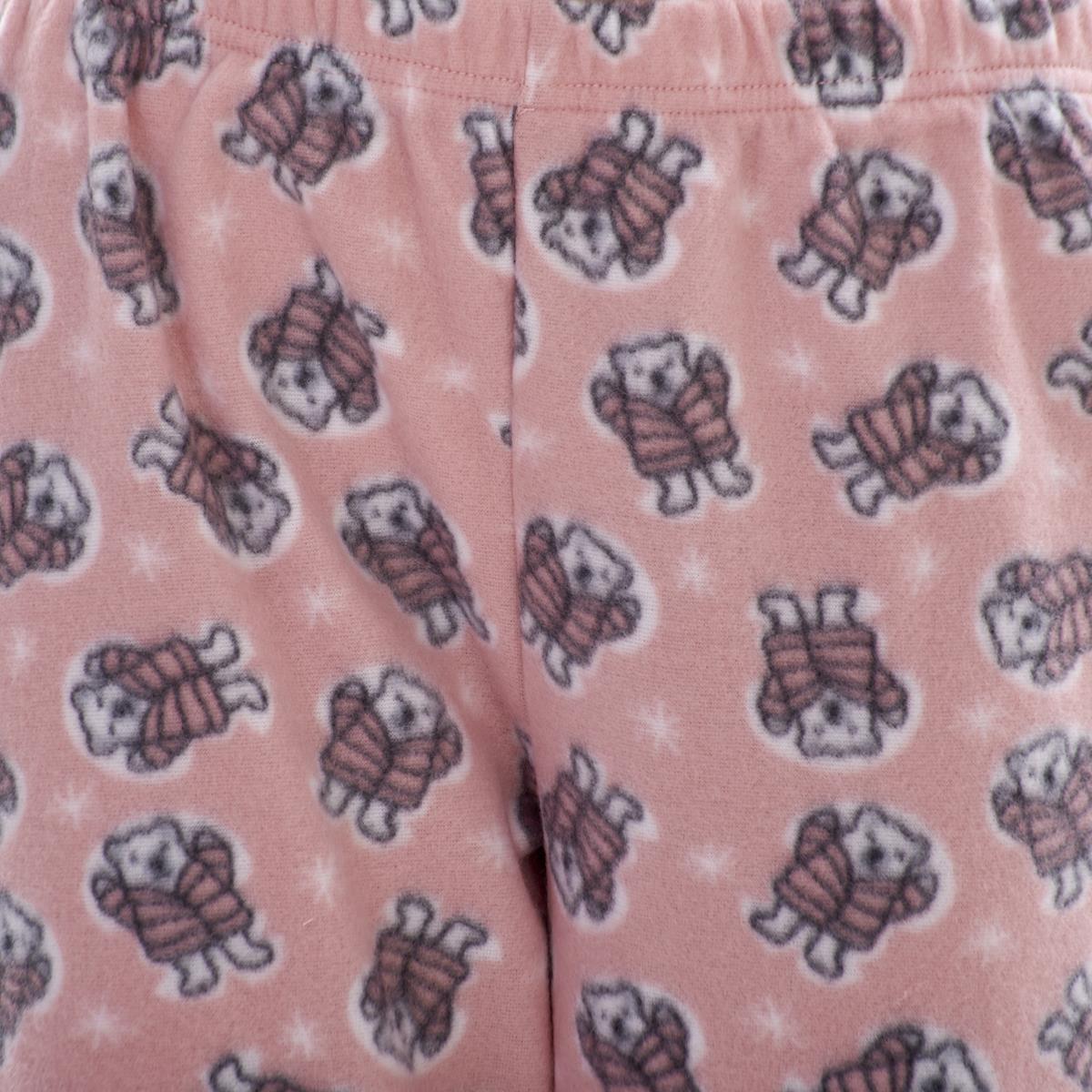 Ladies Fleece Pyjamas Printed Winter Warm PJ'S Nightwear RRP £20