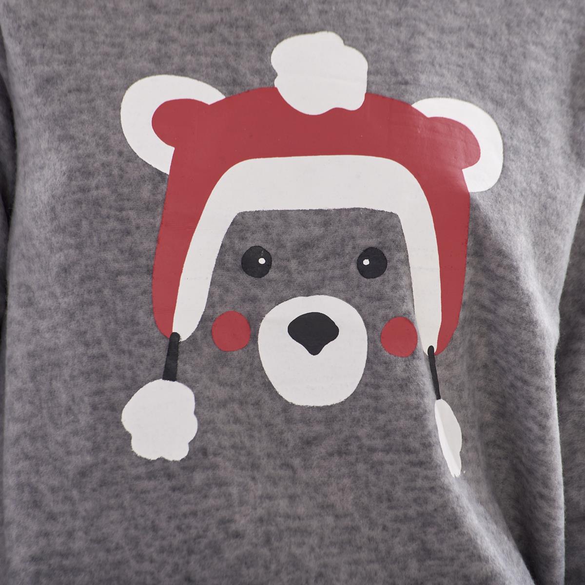 Ladies Fleece Pyjamas Printed Winter Warm PJ'S Nightwear RRP £20