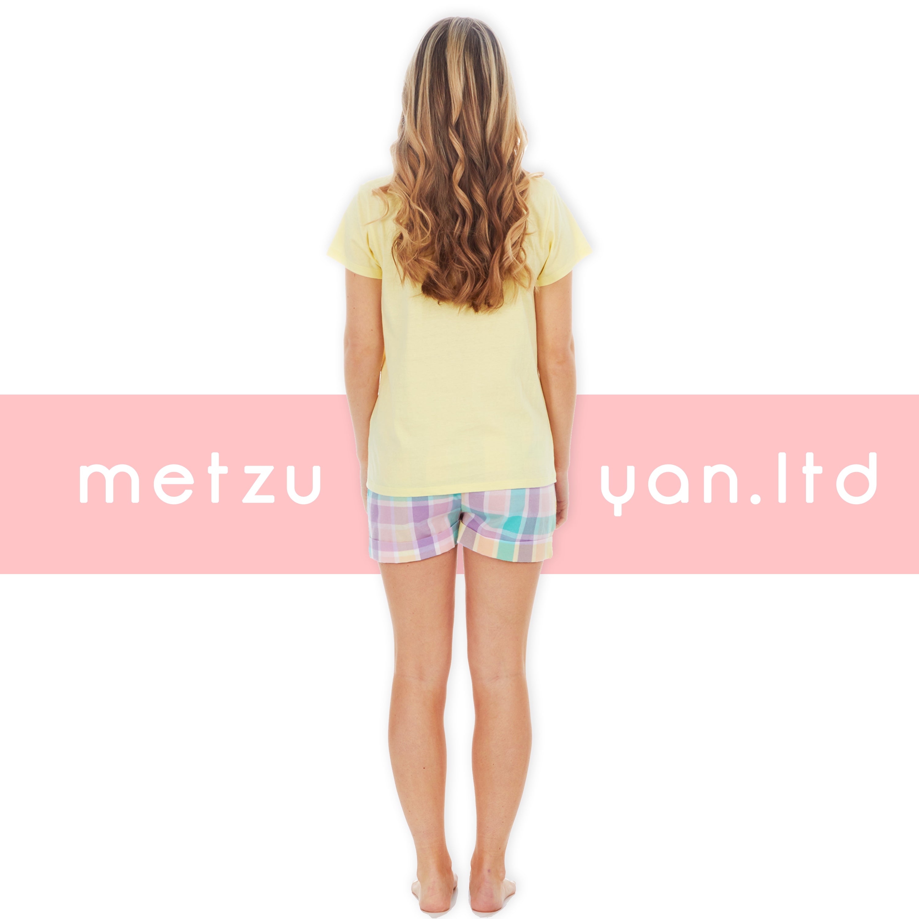 Ladies Cool Comfort Cotton Shortie Set Pyjama Shorty Set Sleeveless Pyjamas NEW