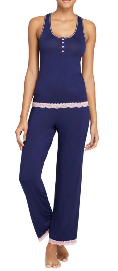 Honeydew Women's Babycakes 2-Piece Pajama Set 304998 Velvet/Light Pink L