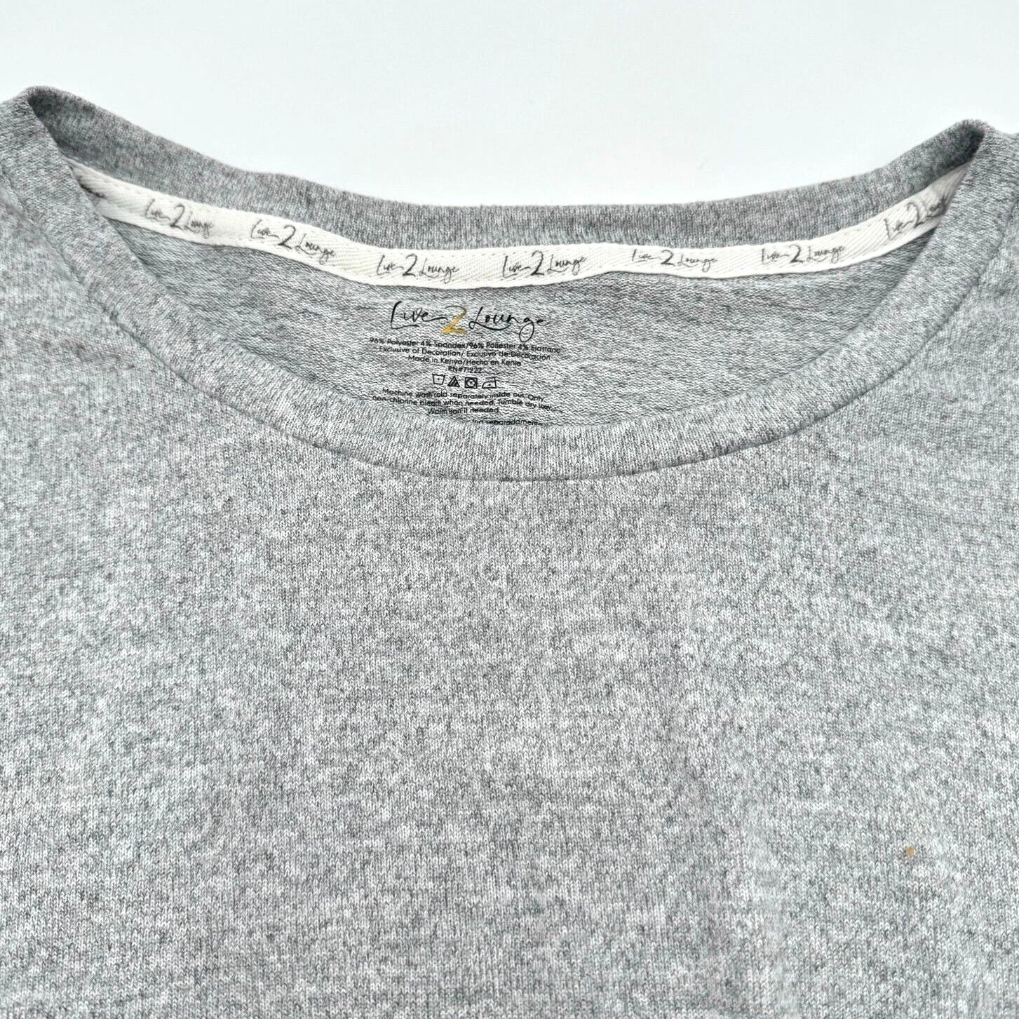 Live 2 Lounge Women's 4 Piece Essential Lounge Set Tank Tee Cardigan Jogger