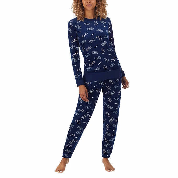 Character Disney Harry Potter Ladies' Fleece 2-piece Pajamas Silky Soft | D45