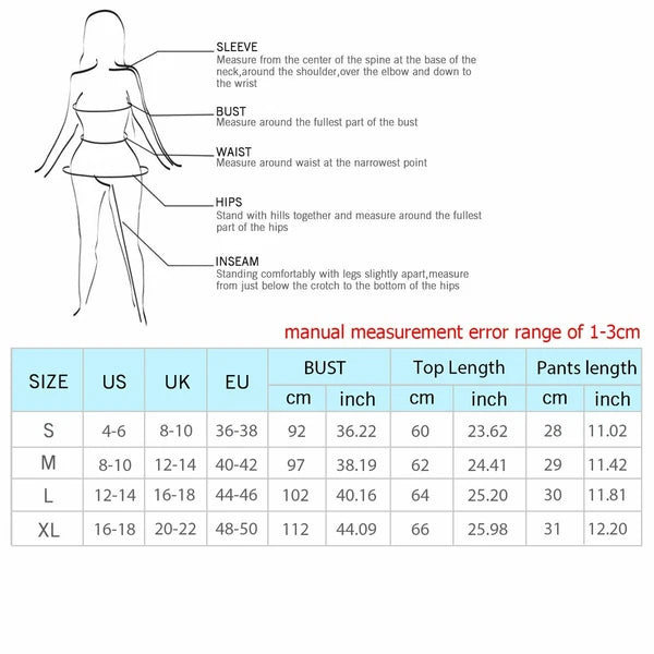 Women Tie Dye Print Summer Pajamas Nightwear Sleepwear Loungewear Tops Short Set