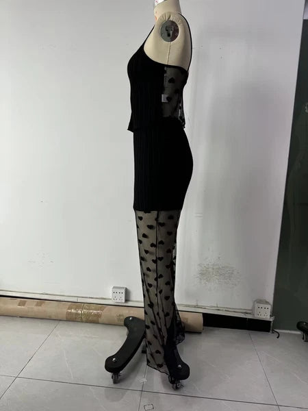 Women Sweety Pajamas Set Daily Home Wear Casual Lace Pants Sleepwear Babydoll US