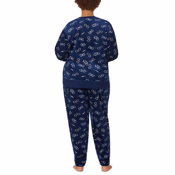Character Disney Harry Potter Ladies' Fleece 2-piece Pajamas Silky Soft | D45