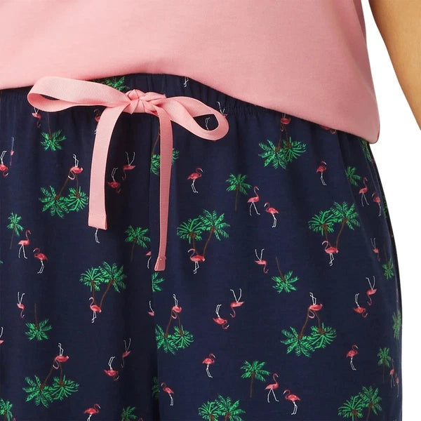 Lands End Women's 2-piece Knit Short Pajama Set