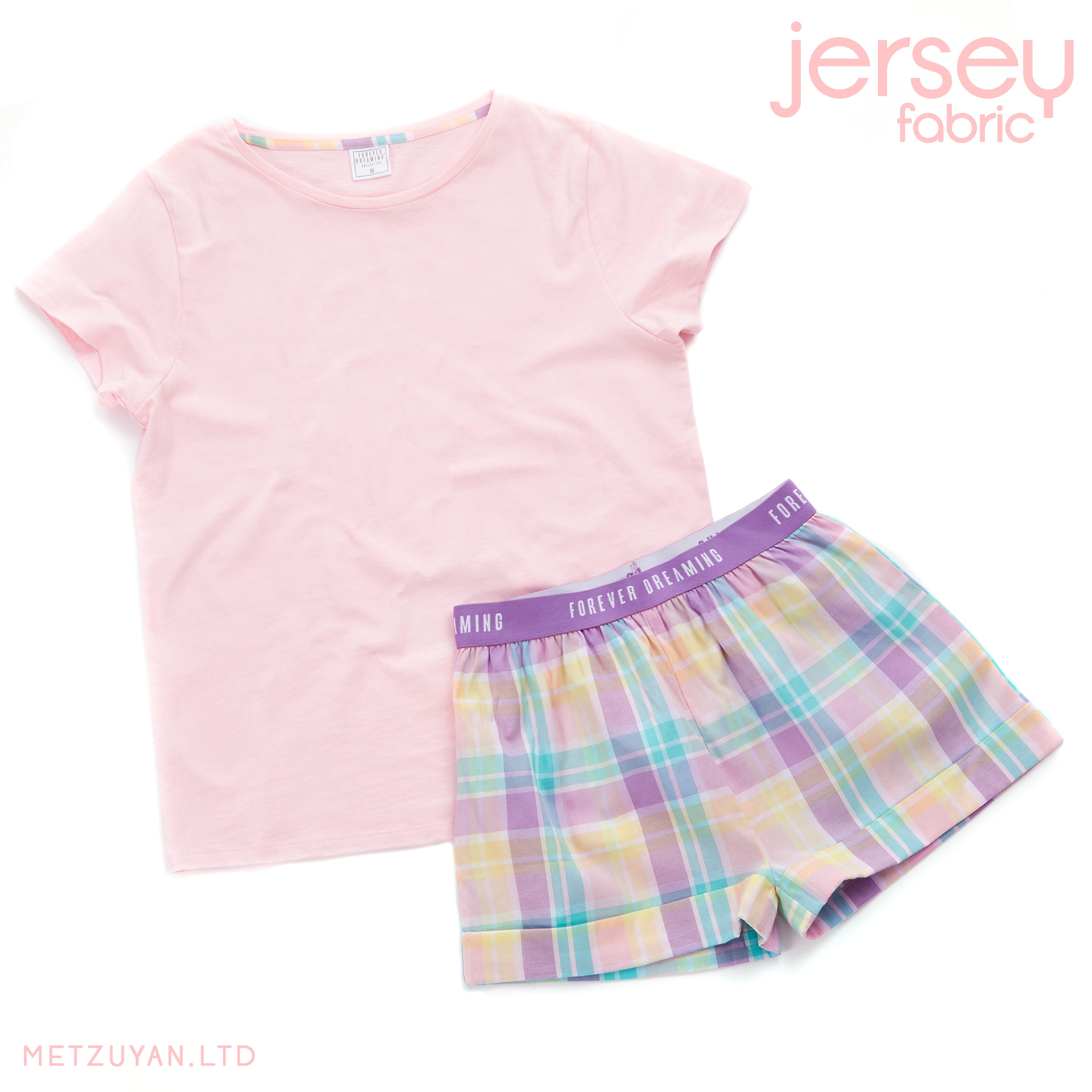 Ladies Cool Comfort Cotton Shortie Set Pyjama Shorty Set Sleeveless Pyjamas NEW