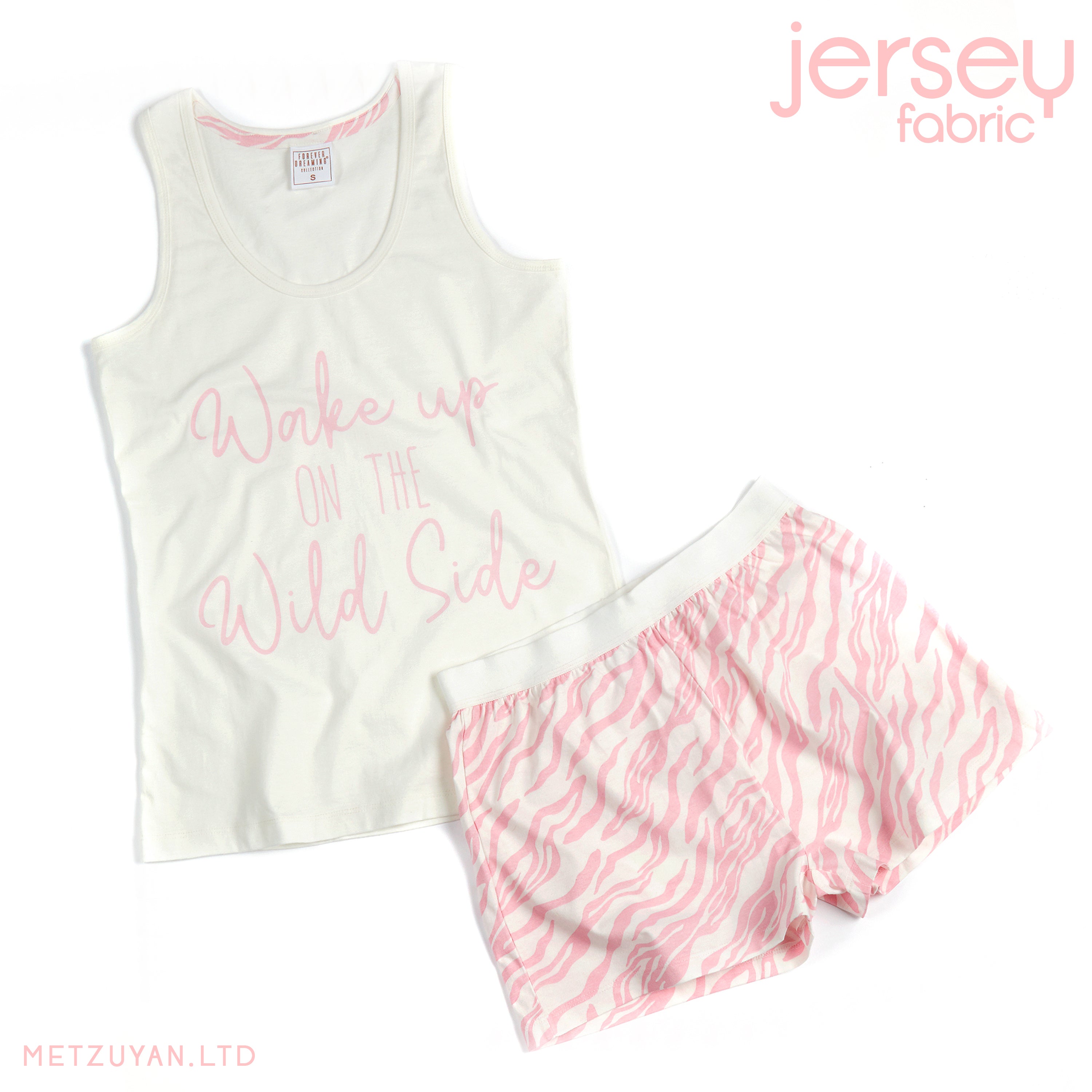 Ladies Cool Comfort Cotton Shortie Set Pyjama Shorty Set Sleeveless Pyjamas NEW