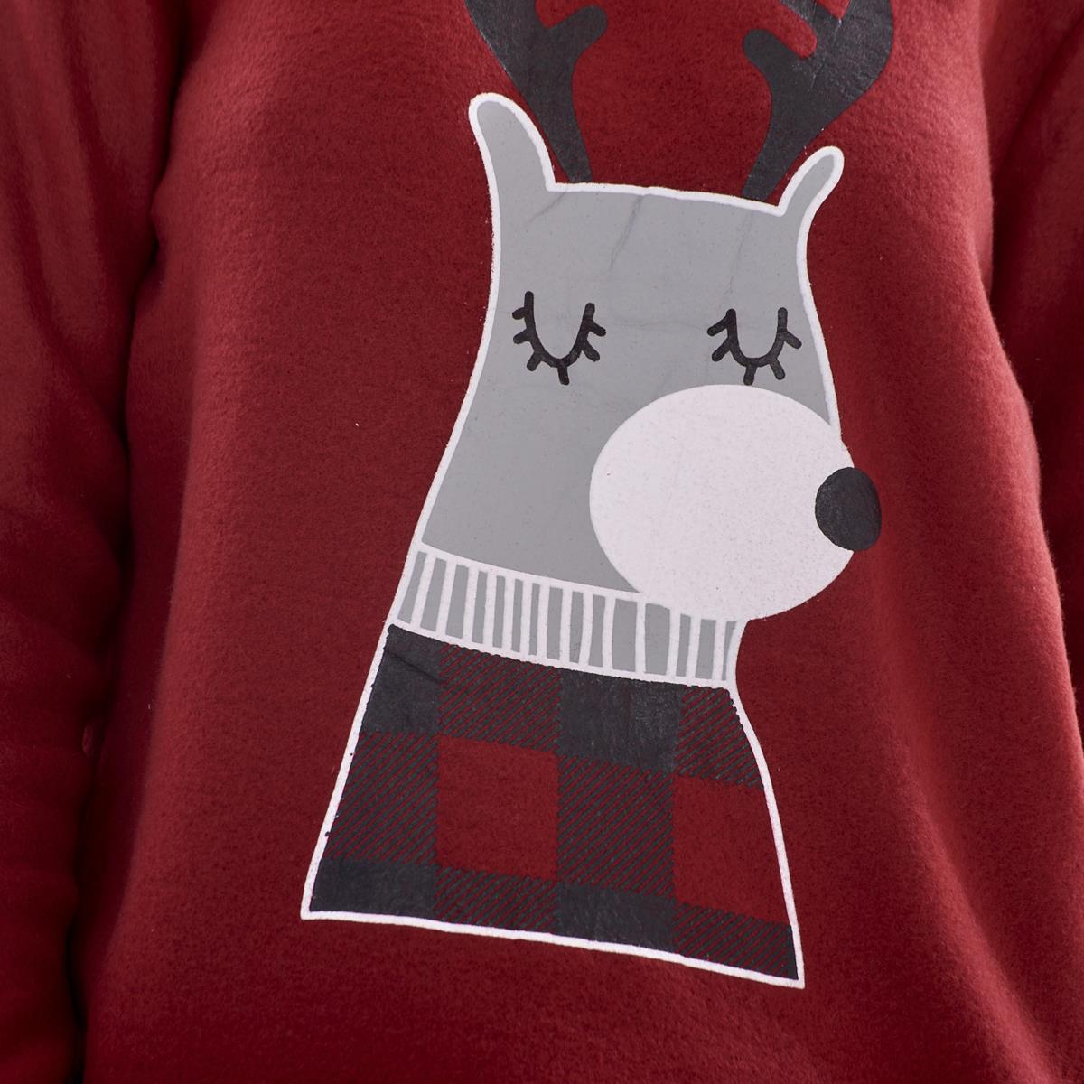 Ladies Fleece Pyjamas Printed Winter Warm PJ'S Nightwear RRP £20