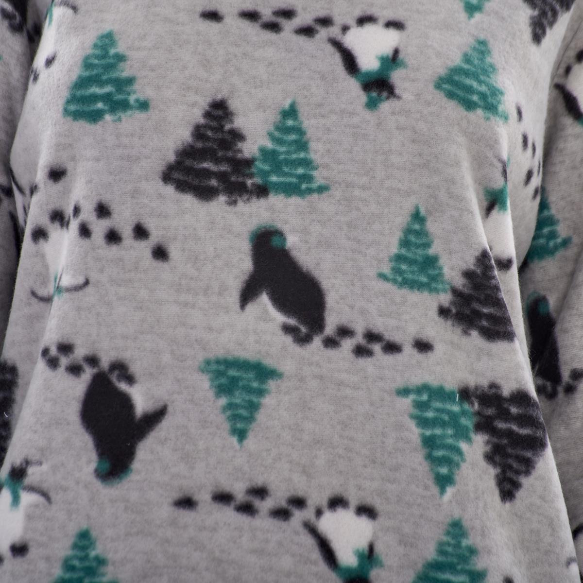 Ladies Fleece Pyjamas Printed Winter Warm PJ'S Nightwear RRP £20