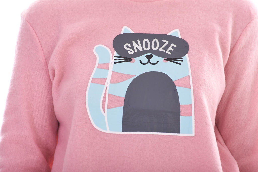 Ladies Fleece Pyjamas Printed Winter Warm PJ'S Nightwear RRP £20