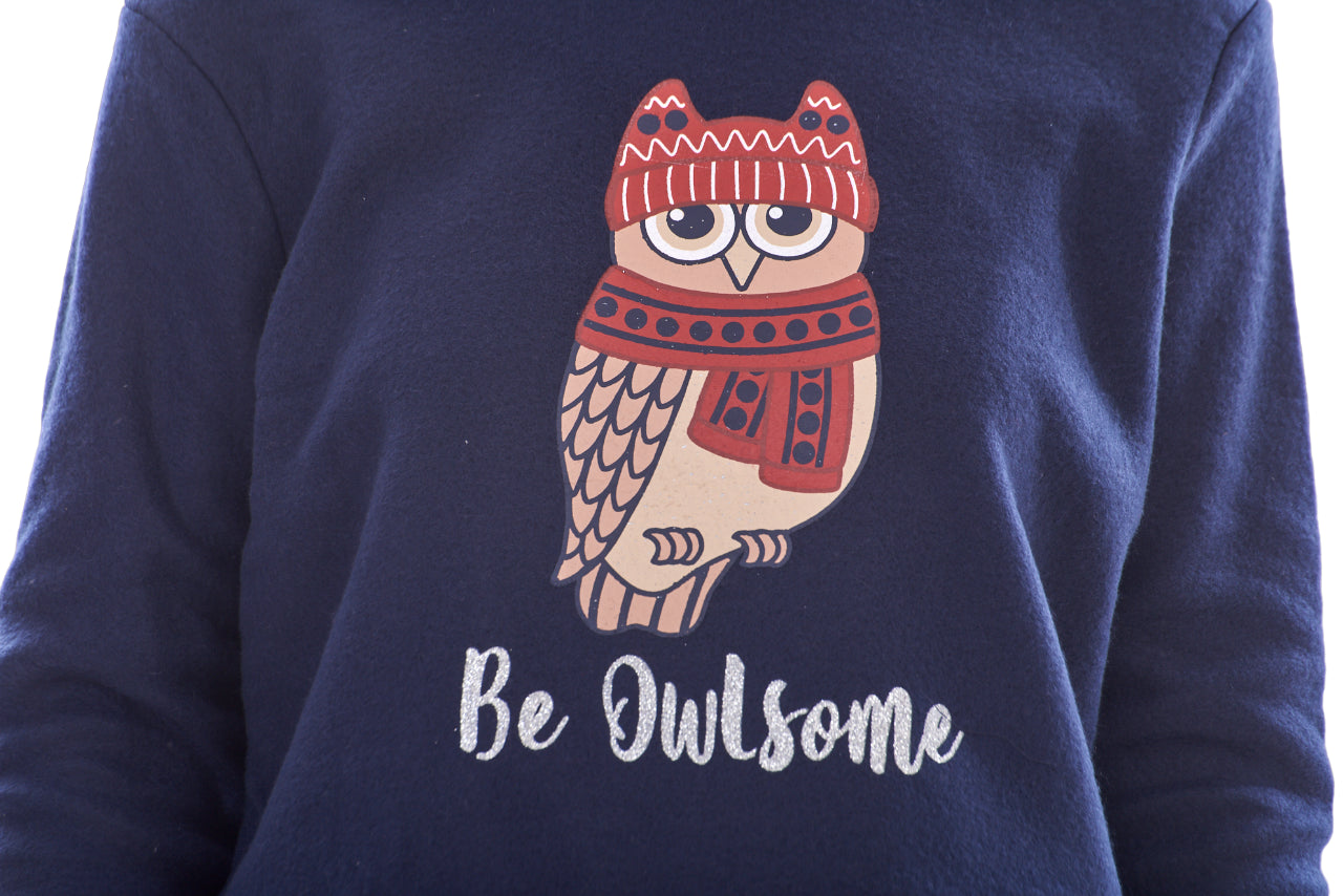 Ladies Fleece Pyjamas Printed Winter Warm PJ'S Nightwear RRP £20