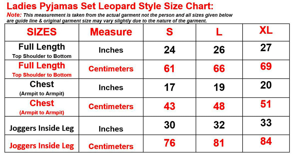 Ladies Pyjama Set Leopard Printed Womens Sleepwear Sleeveless PJS Vest Nightwear