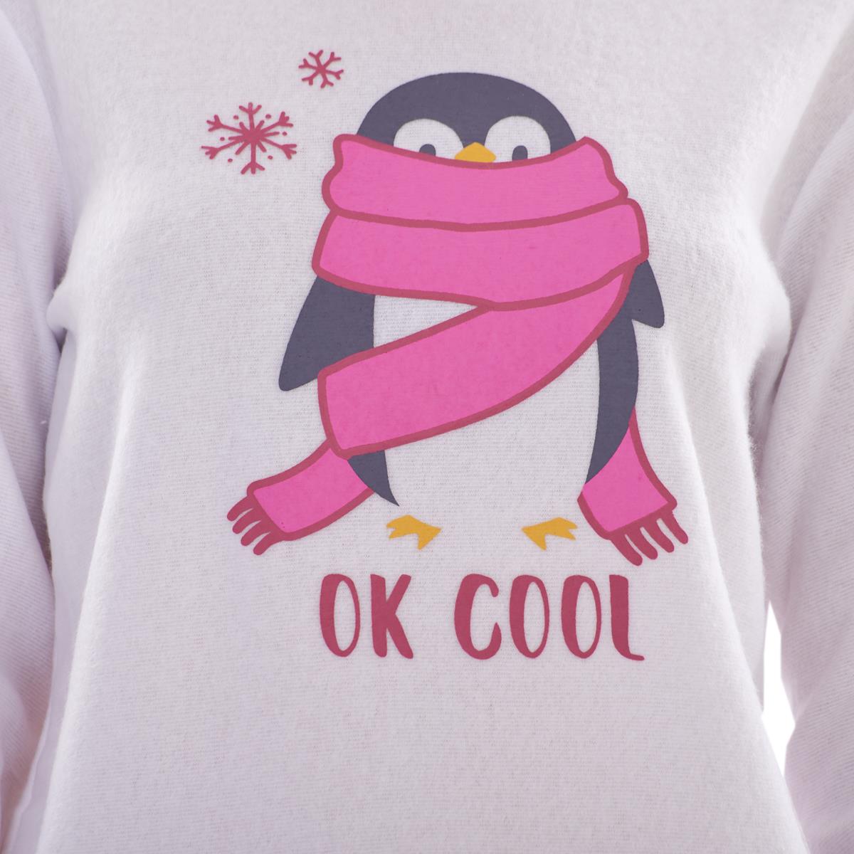 Ladies Fleece Pyjamas Printed Winter Warm PJ'S Nightwear RRP £20