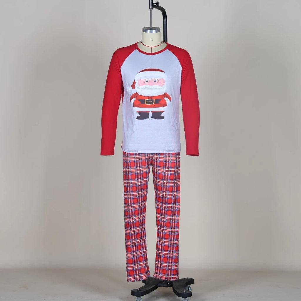 Christmas Suit Parent-Child Suit long-sleeved casual pajamas