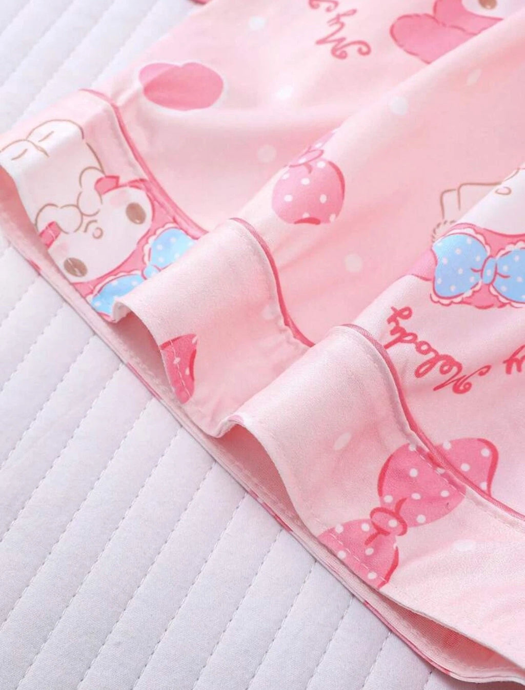 Sanrio Hello Kitty My Melody Pajama Sleepwear Kawaii Pajamas Pink Cute
