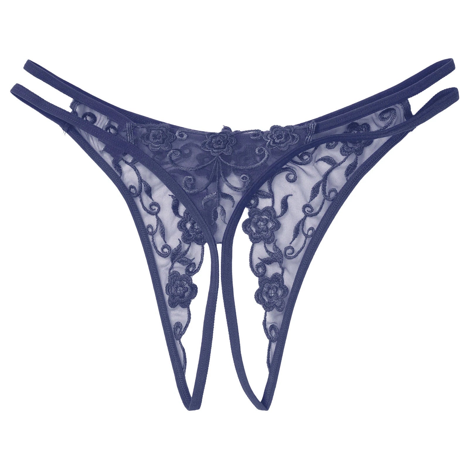 Womens Hollow Out Translucent Lingerie Set Stretchy Fishnet Solid Color Tights