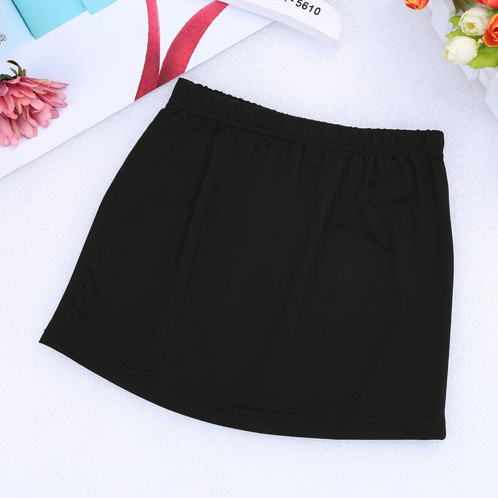 Womens Lingerie Set Sissy Mini Skirt Patent Leather Pajamas Roleplay Sleepwear