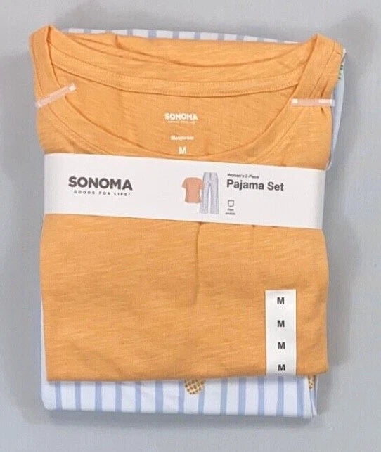 Women's Sonoma 2-Piece Sleepwear Shirt Pants Pajama Set
