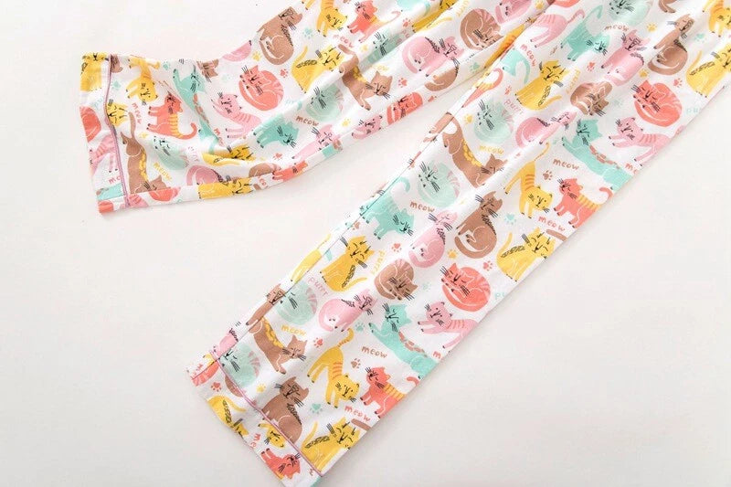 Ladies/Womens 100% Brushed Cotton Pyjamas Set Check Print Button Up Loungewear