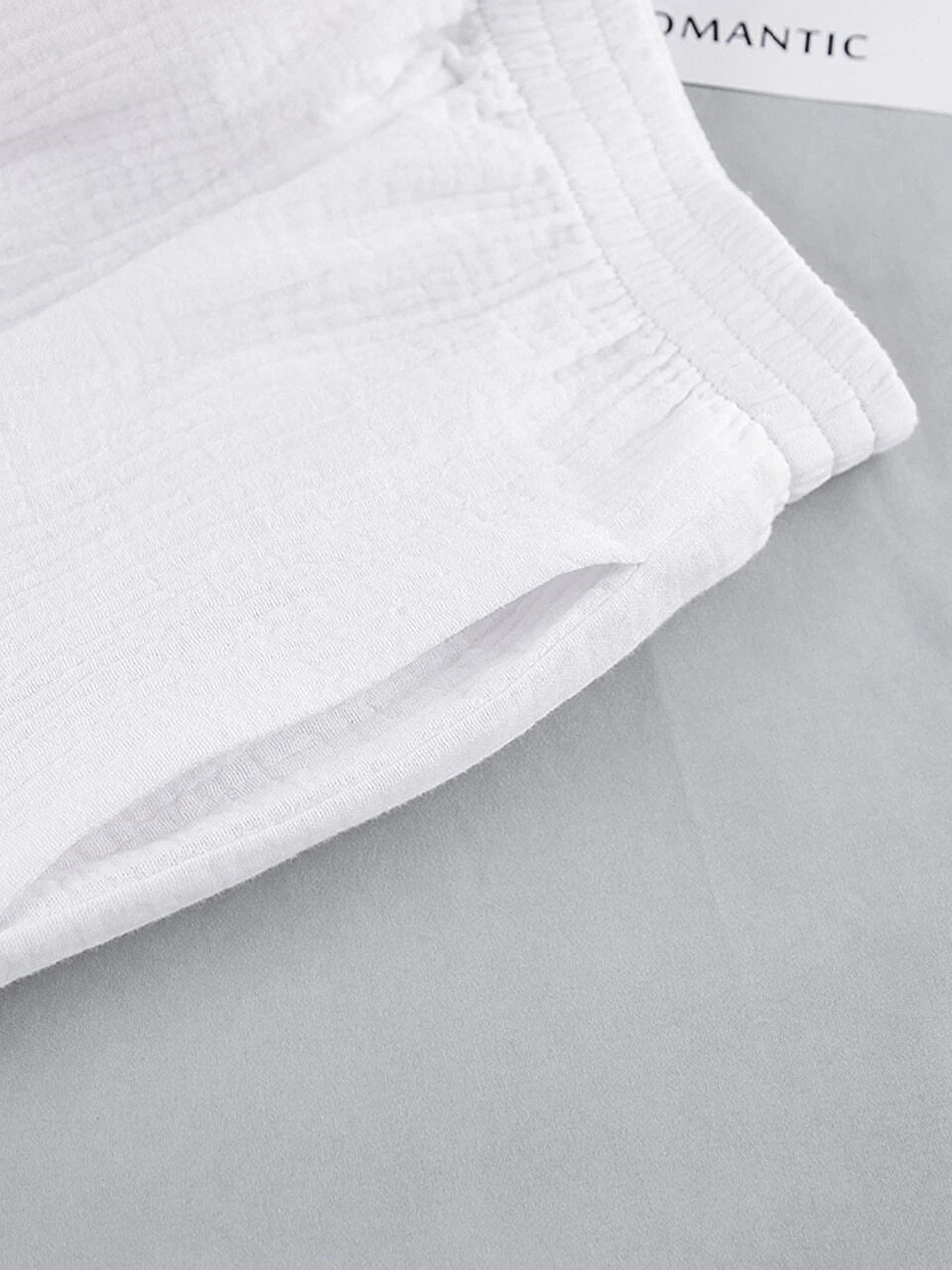 2023 Women's pajamas cotton long sleeved 2-piece pajama casual pants set