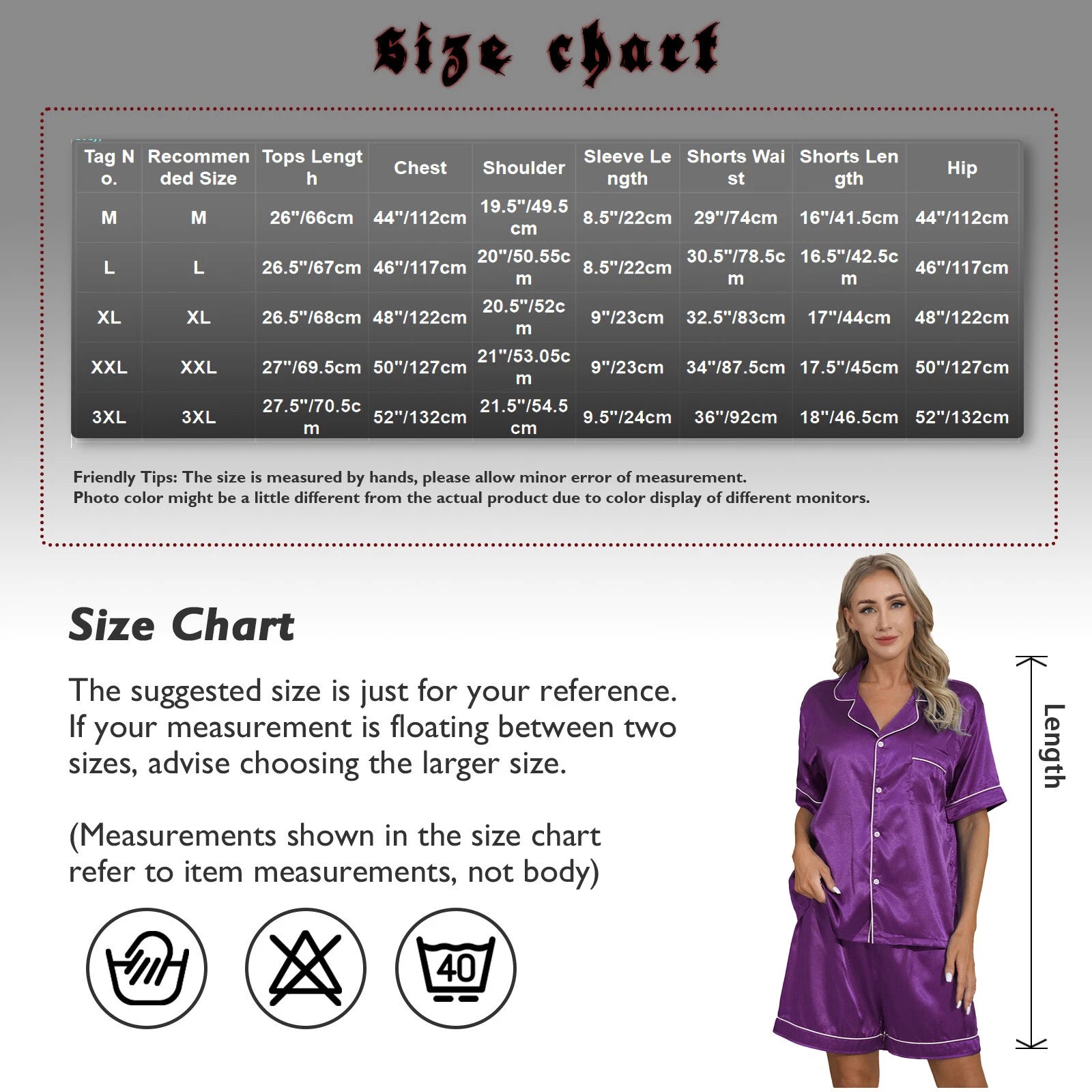 Women's 2PCS Satin Pajamas Set Short Sleeves Button Shirt with Shorts AU