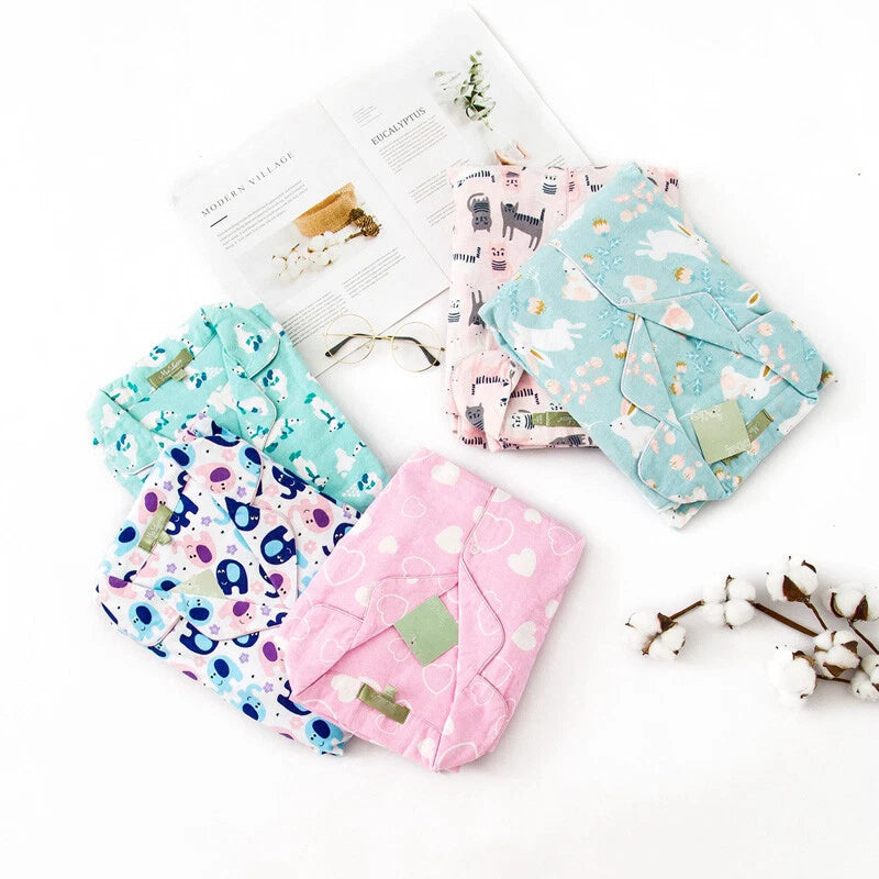 Ladies/Womens 100% Brushed Cotton Pyjamas Set Check Print Button Up Loungewear