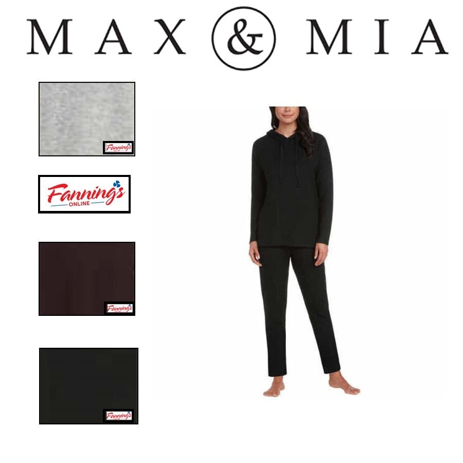 Max and Mia Ladies' Lounge Set Super Soft Knit Fabric G51