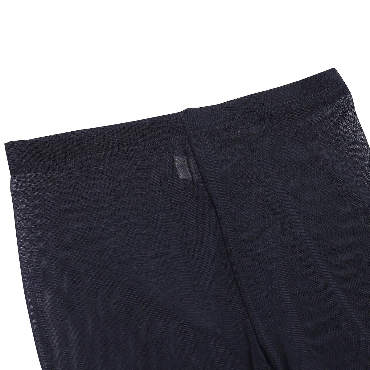 Women 2pcs Lingerie Set Sleeveless Crop Top High Waist Crotchless Leggings Pants