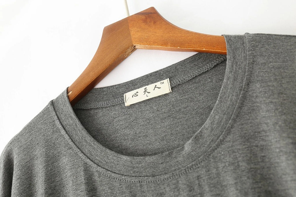 Plus Size XL 150KG Women Modal Pajamas Sets Short Sleeve Top + Calf-Length Pants