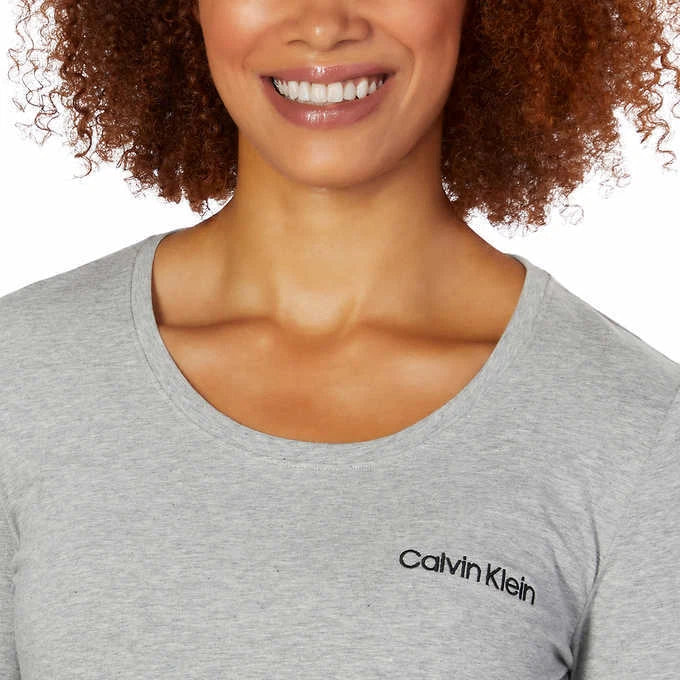 NWT!! Calvin Klein Women's Fleece PJ Set, Black/Blue/Red