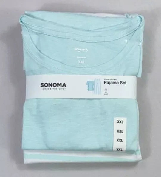 Women's Sonoma 2-Piece Sleepwear Shirt Pants Pajama Set
