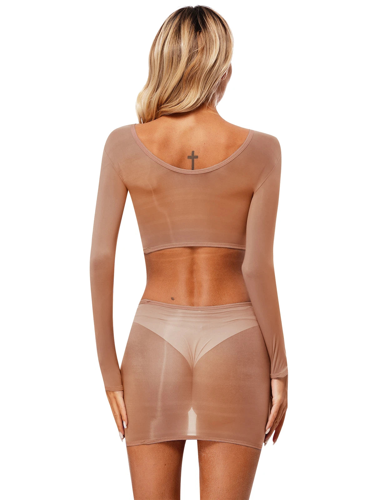 Womens Outfits Breathable Clubwear Sheer Nightwear Ultrathin Sleepwear Sexy