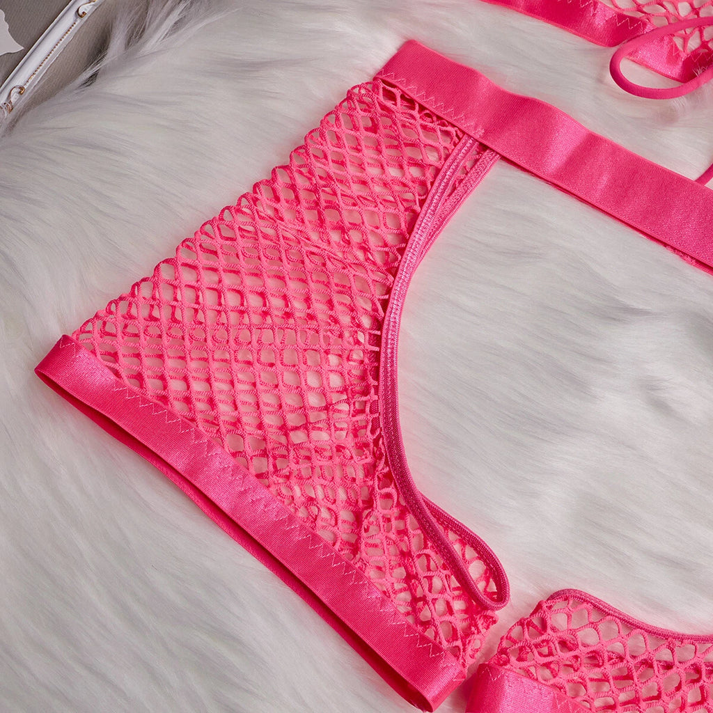 Women's Sexy Lingerie Hollow Out Sleepwear Nightwear Babydoll Underwear Bra Sets