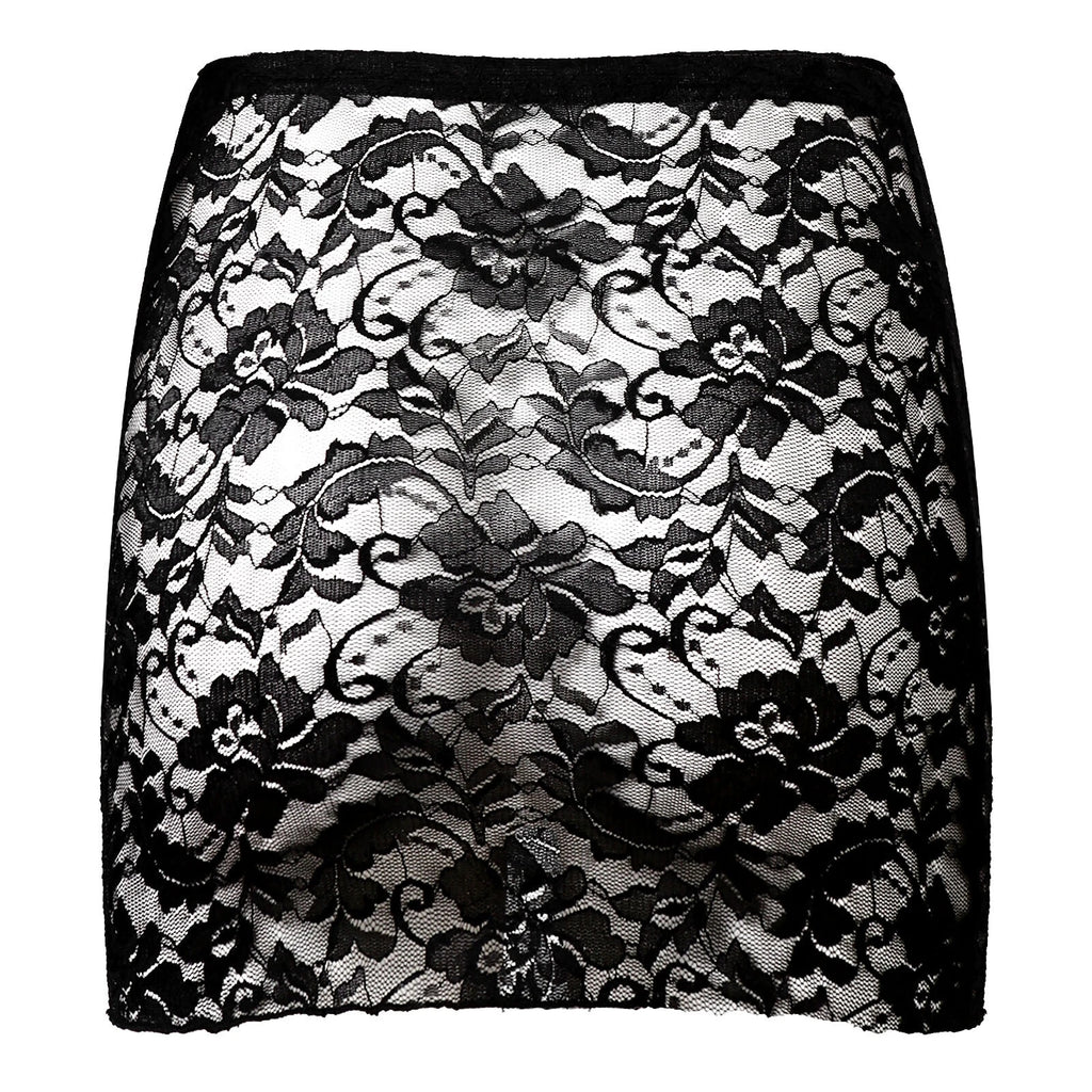 Womens Babydolls Fishnet Lingerie Set Hollow Out Nightwear Sexy Sleepwear