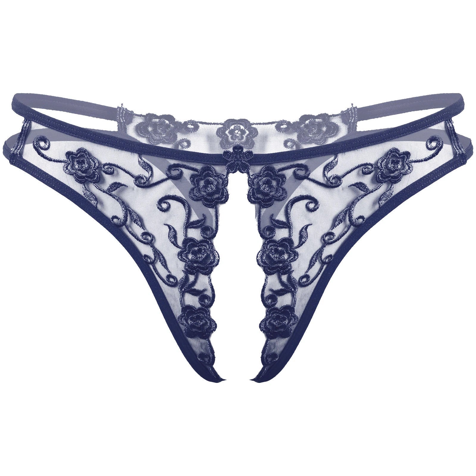 Womens Hollow Out Translucent Lingerie Set Stretchy Fishnet Solid Color Tights