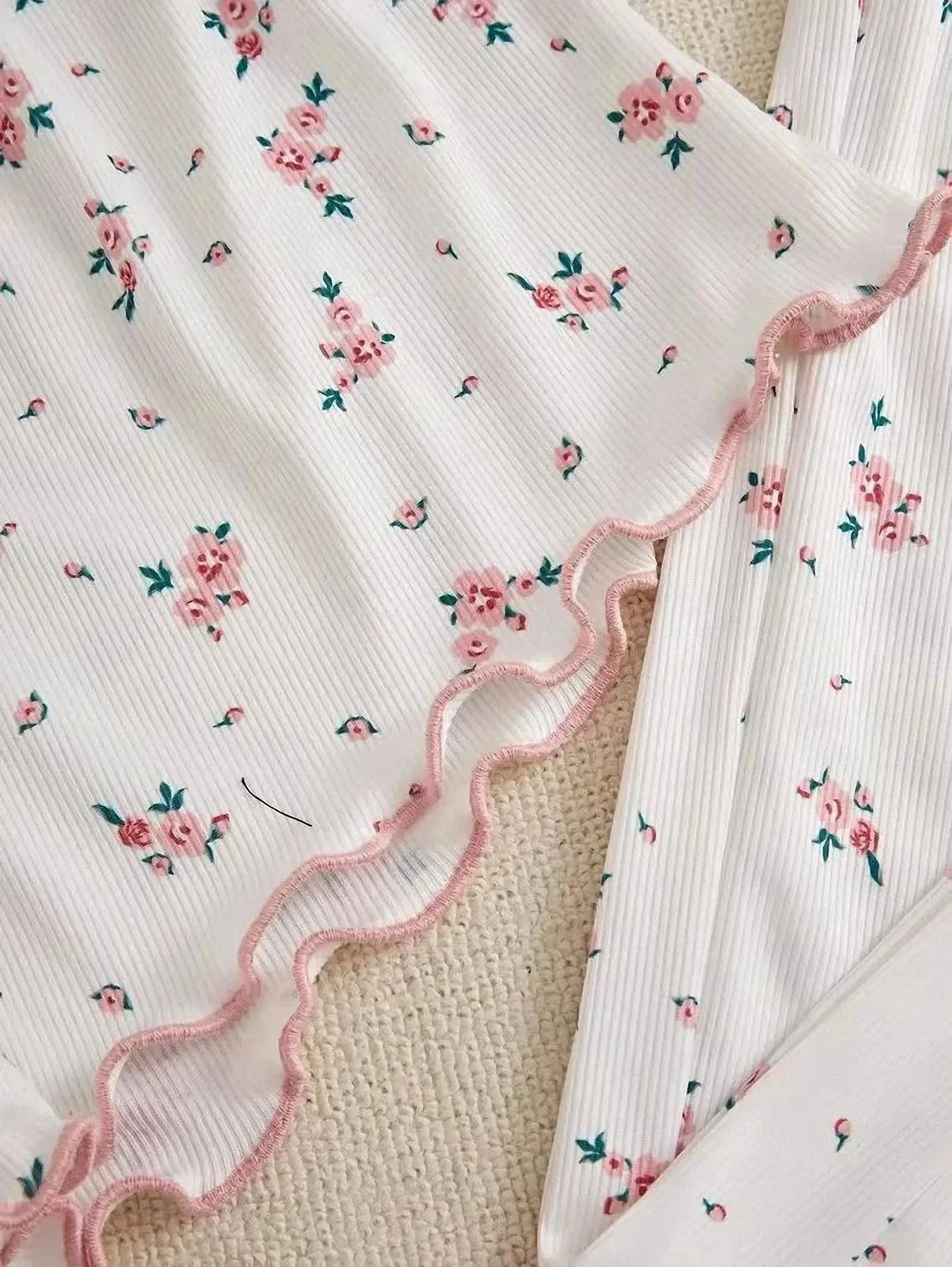 Women Pajama Set Lace Patchwork V Neck Cami Top Shorts Sleepwear Nightwear