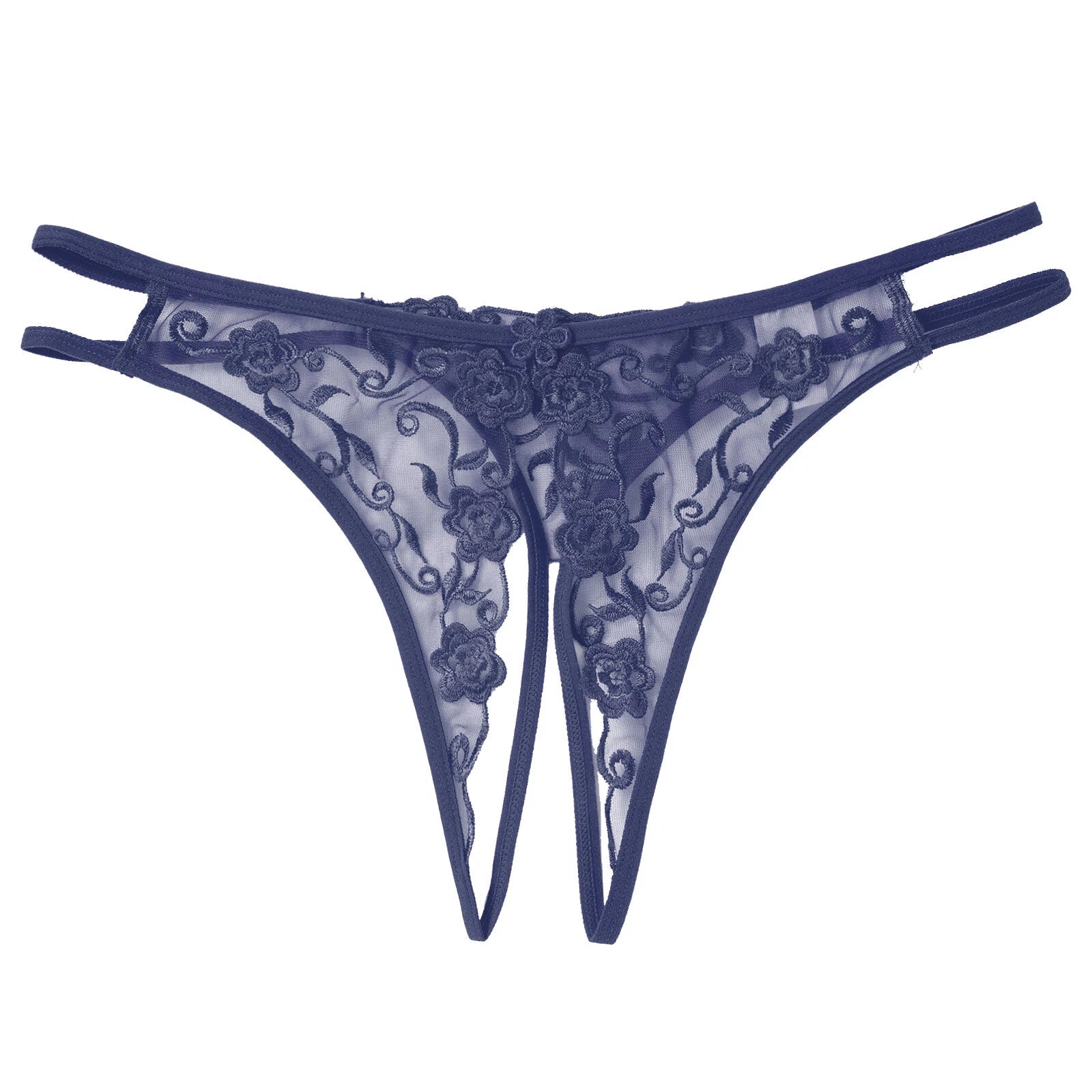 Womens Hollow Out Translucent Lingerie Set Stretchy Fishnet Solid Color Tights