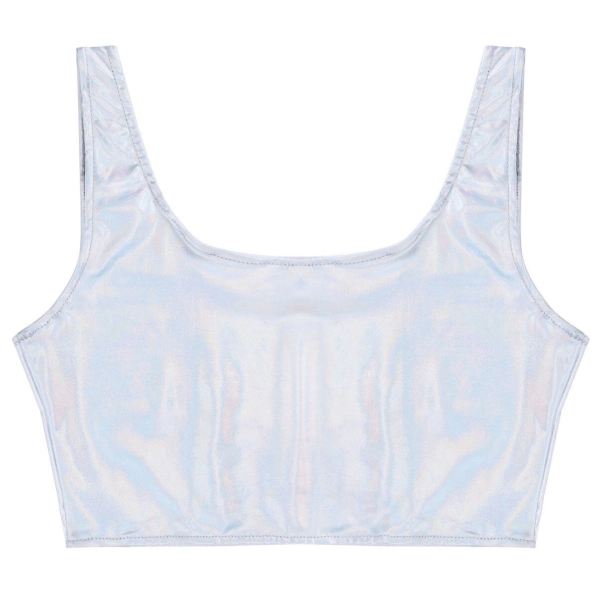 Womens Bar Set Lingerie Romper Underwear Crop Top Sleepwear Patent Leather 2pcs