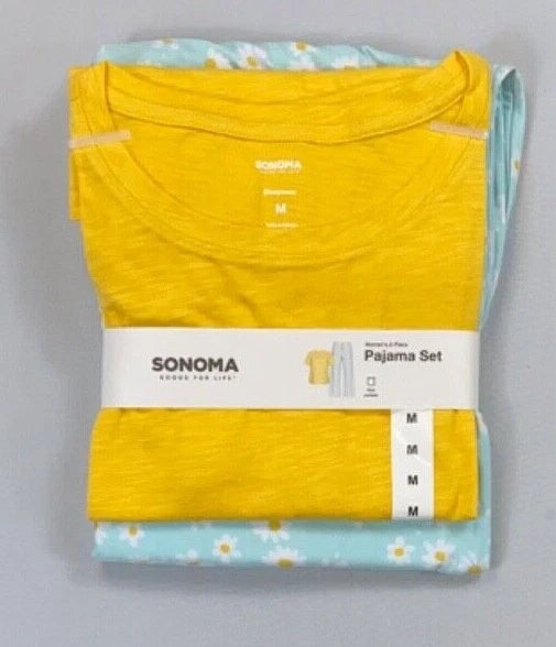 Women's Sonoma 2-Piece Sleepwear Shirt Pants Pajama Set