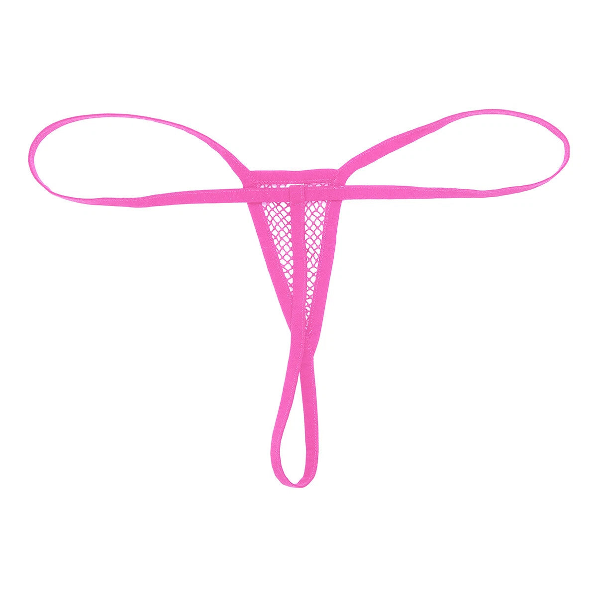 Sexy Womens Nightwear Sheer Lingerie 3 Piece Tights Crop Top T-Back Sleepsuit