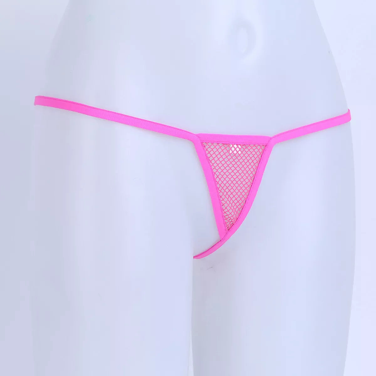 Womens Lingerie Rave Nightwear Sexy 3 Piece Mesh Stockings Babydoll T-Back Set