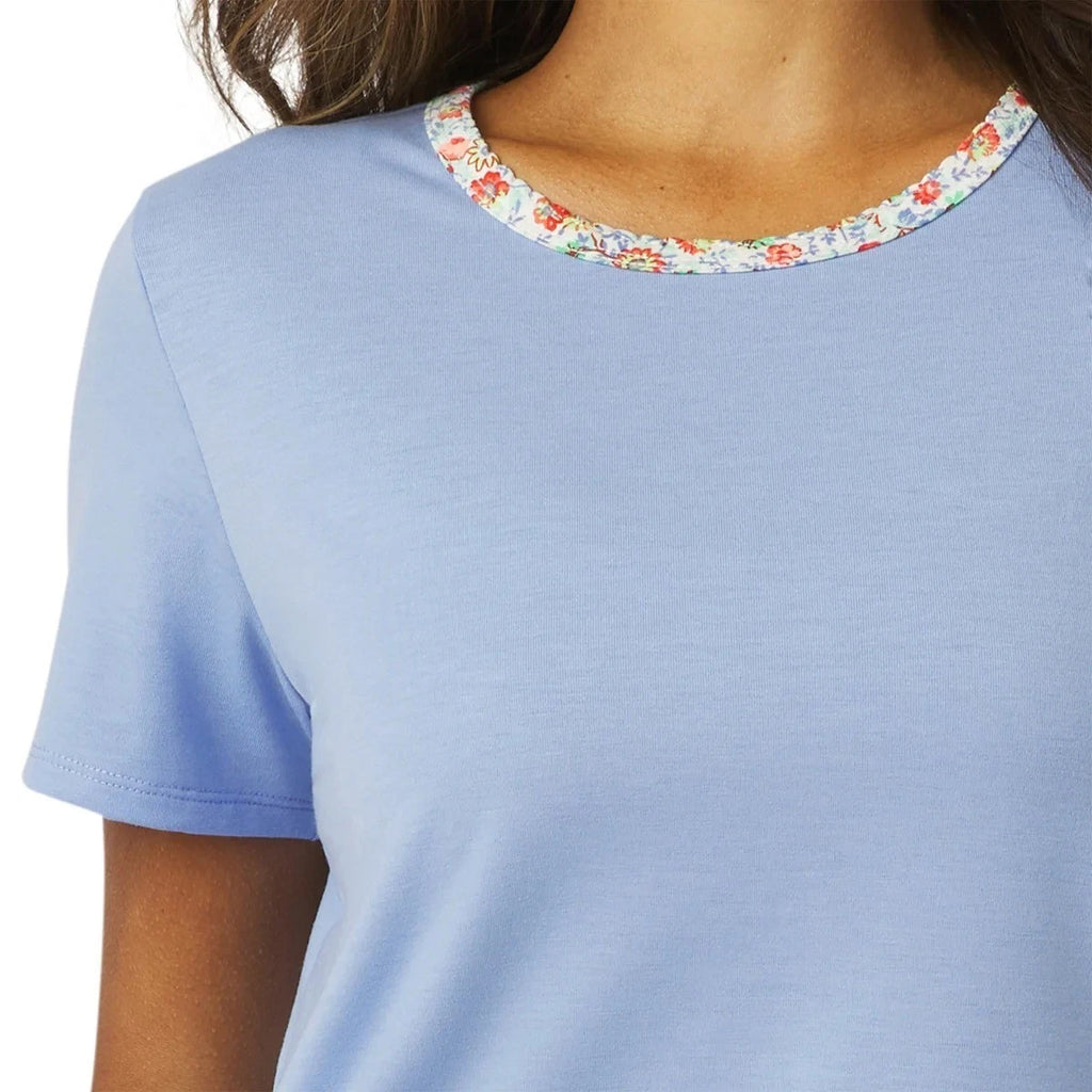 Lands End Women's 2-piece Knit Short Pajama Set