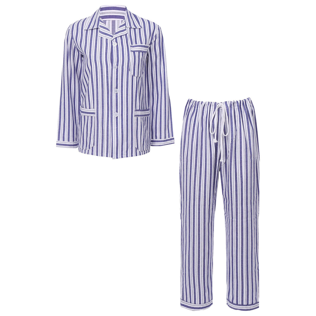 Womens Sleepwear Casual Loungewear Multiple Pockets Pajama Set Button Down Soft