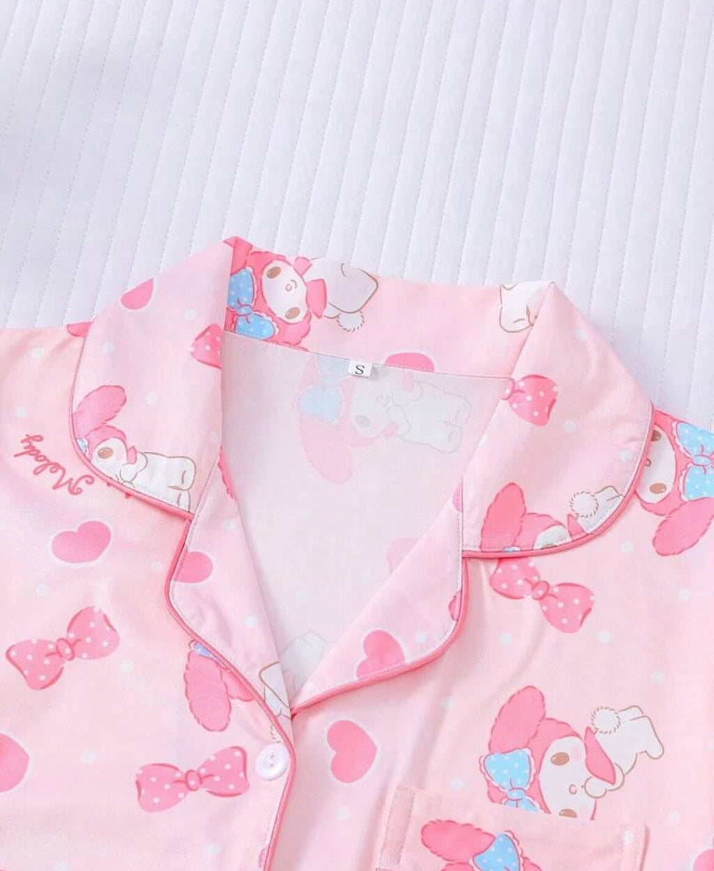 Sanrio Hello Kitty My Melody Pajama Sleepwear Kawaii Pajamas Pink Cute