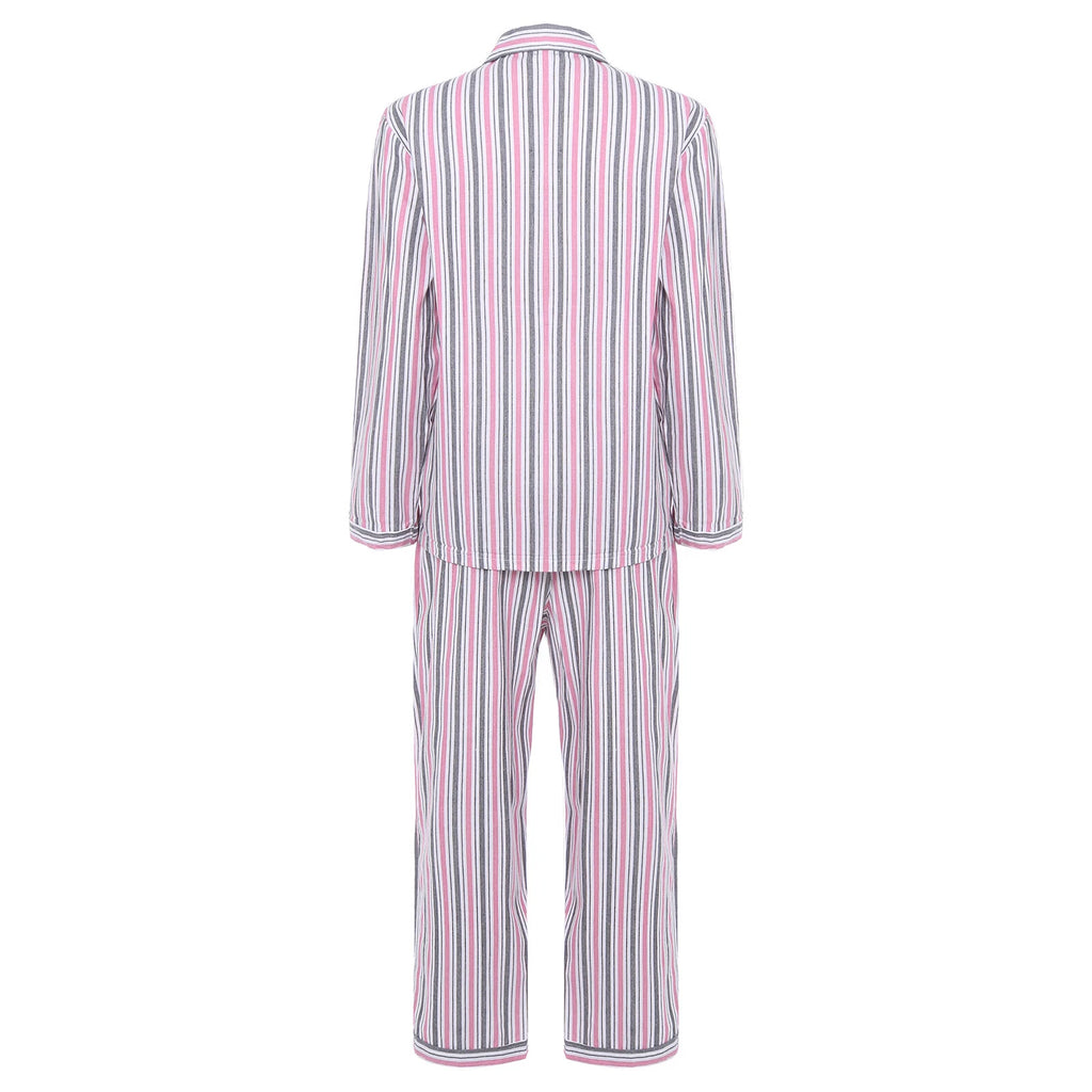 Womens Sleepwear Casual Loungewear Multiple Pockets Pajama Set Button Down Soft