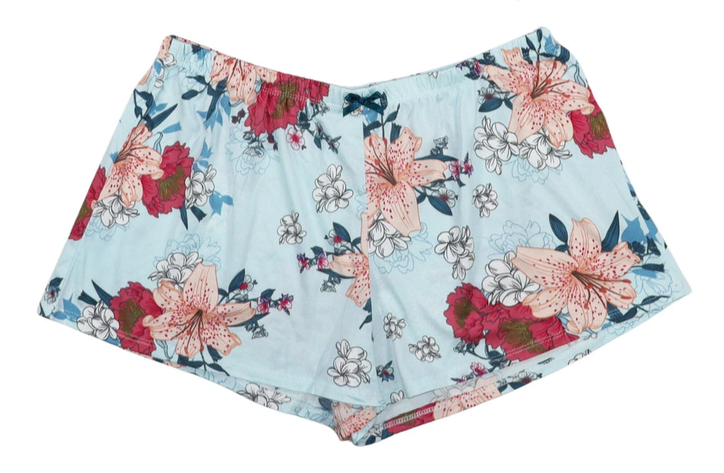 Flora Nikrooz Stacy Floral Print Cami & Shorts 2-Piece Women's Pajama Set NWT