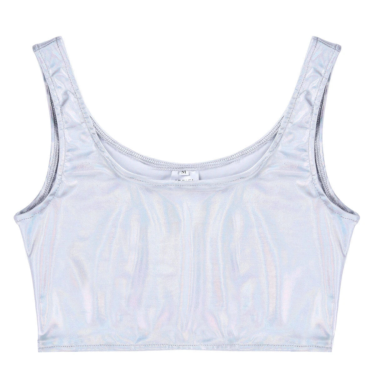 Womens Bar Set Lingerie Romper Underwear Crop Top Sleepwear Patent Leather 2pcs