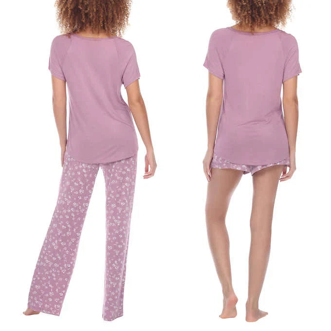 Honeydew Women's Super Soft 3 Piece Pajama Set